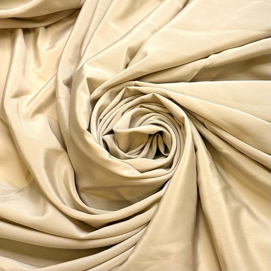 Serendipity - Polyester Blend Woven - Light Beige - 2M Bundle - True Deadstock fabric Fabric by private - Sustainable Textile | FABCYCLE