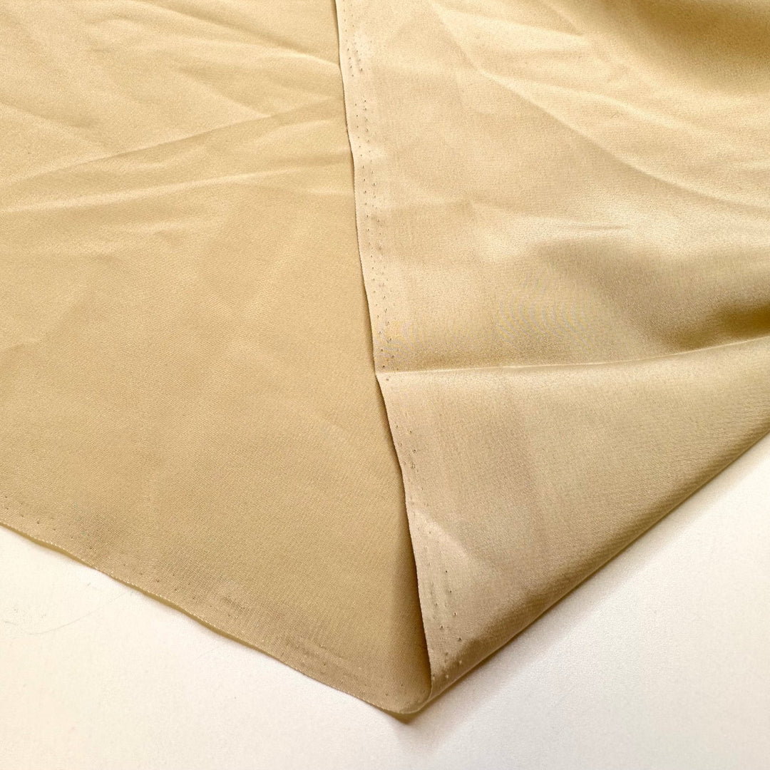 Serendipity - Polyester Blend Woven - Light Beige - 2M Bundle - True Deadstock fabric Fabric by private - Sustainable Textile | FABCYCLE