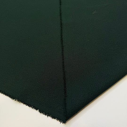 Setting Up The Christmas Tree - Crepe Poly Woven - Dark Green - 2M Bundle - True Deadstock fabric Fabric by private - Sustainable Textile | FABCYCLE