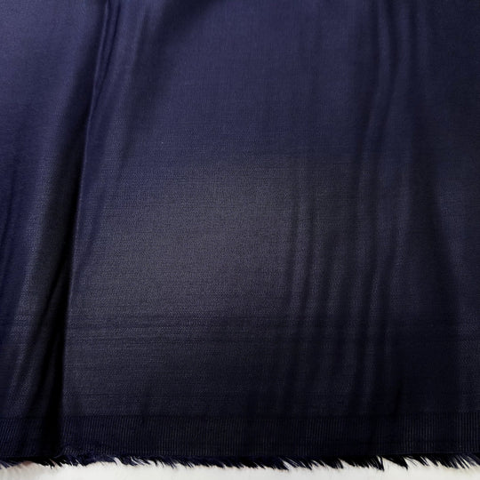 Sewing Chiffon With A Denim Needle - Twill Weave Tencel Woven - Dark Navy - 2.15M Bundle - True Deadstock fabric Fabric by private - Sustainable Textile | FABCYCLE