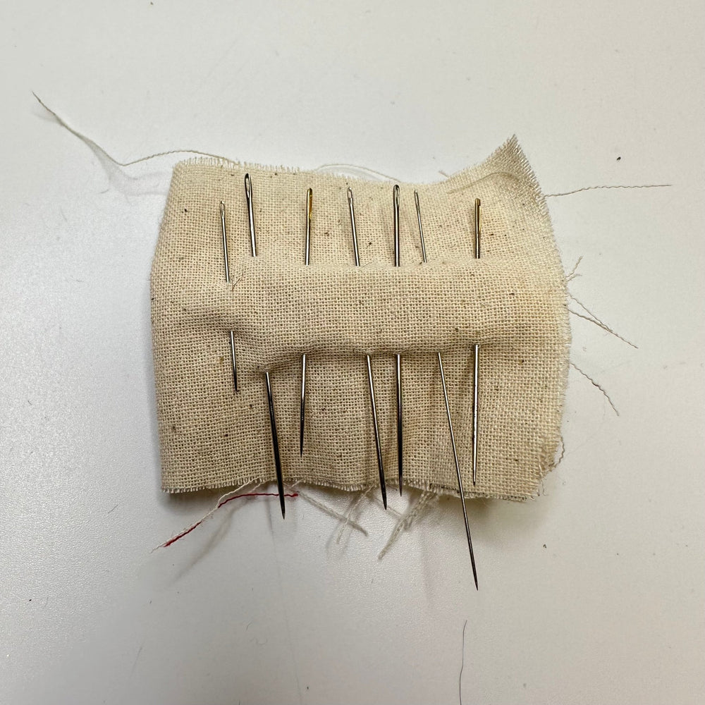 Sewing Needles Tools - Silver - 7 Pack - True Deadstock supplies Fabric by private - Sustainable Textile | FABCYCLE