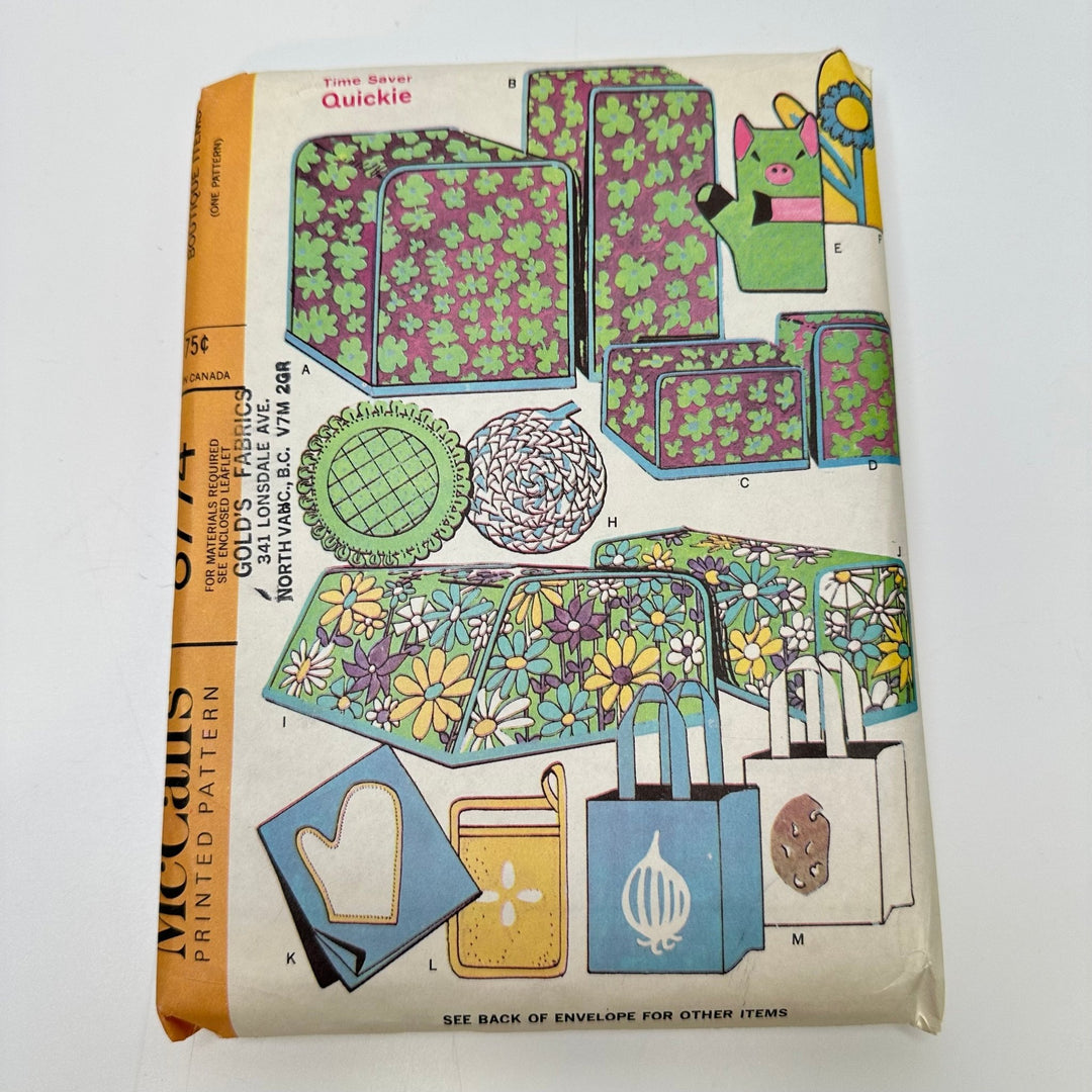 Sewing Pattern - Accessories - McCall&