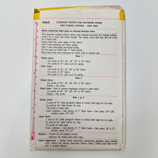 Sewing Pattern - Accessories - Simplicity 5662 - True Deadstock supplies Fabric by private - Sustainable Textile | FABCYCLE
