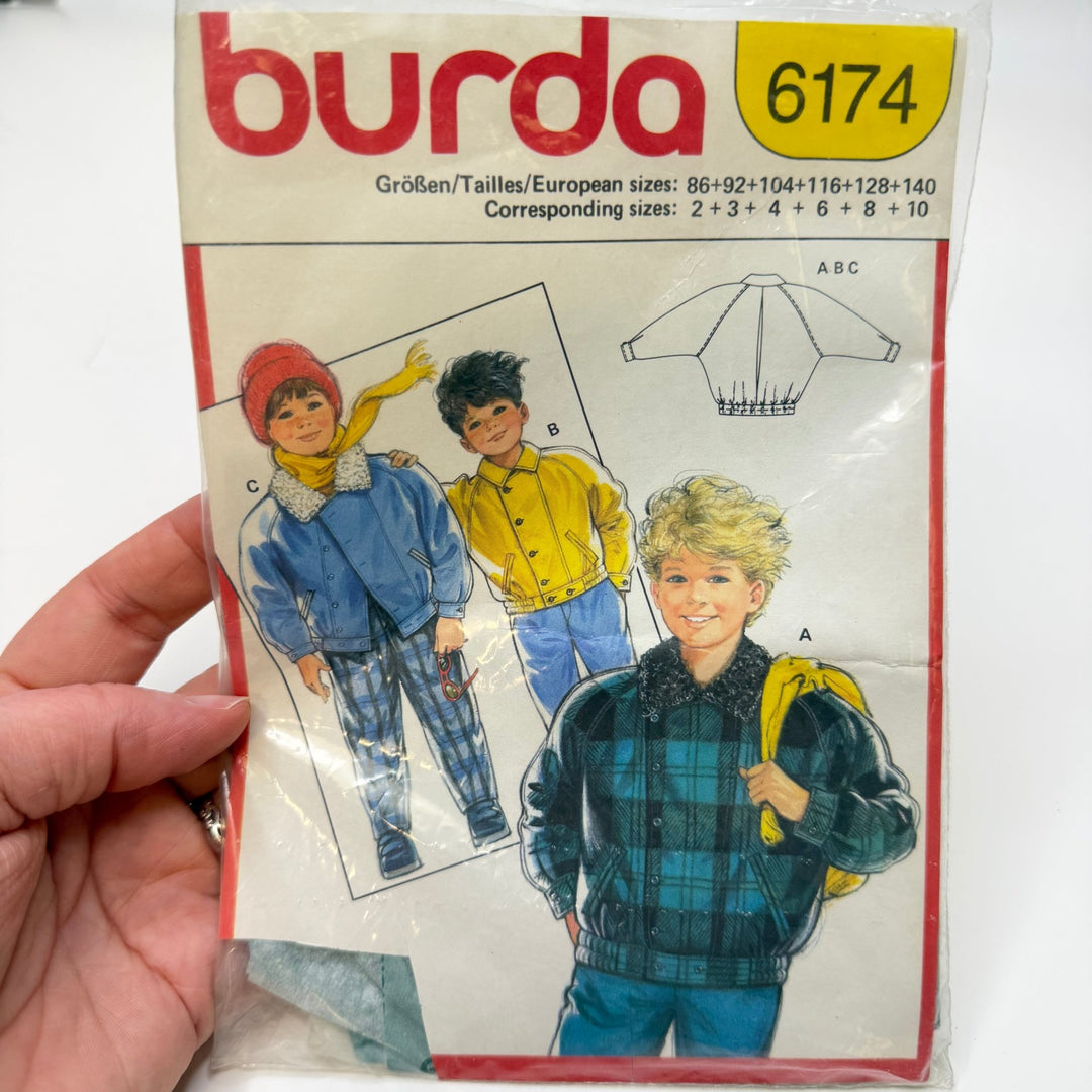 Sewing Pattern - Childrenswear - Burda 6174 - True Deadstock supplies Fabric by private - Sustainable Textile | FABCYCLE