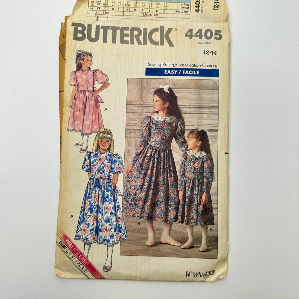 Sewing Pattern - Childrenswear - Butterick 4405 - True Deadstock supplies Fabric by private - Sustainable Textile | FABCYCLE