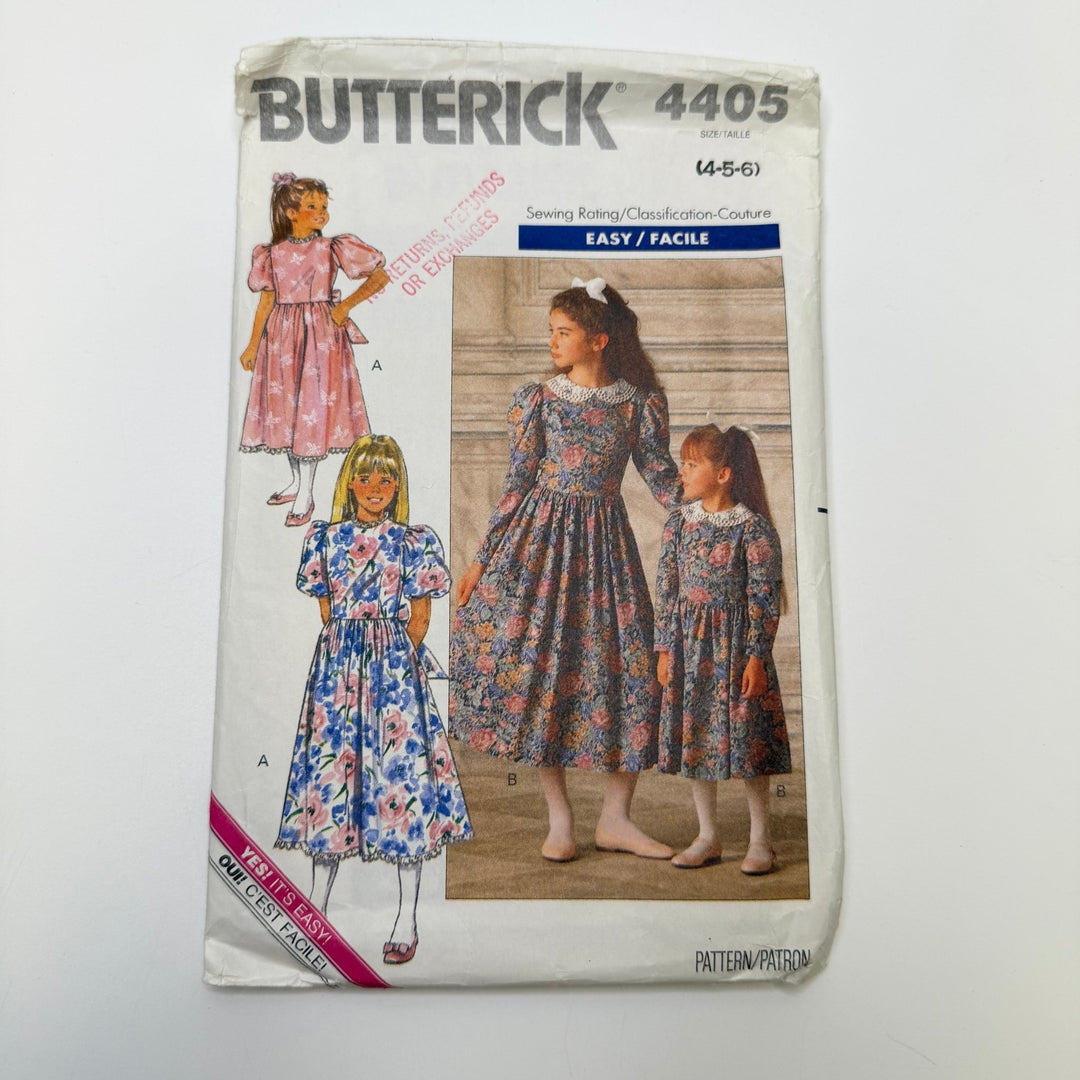 Sewing Pattern - Childrenswear - Butterick 4405 - True Deadstock supplies Fabric by private - Sustainable Textile | FABCYCLE