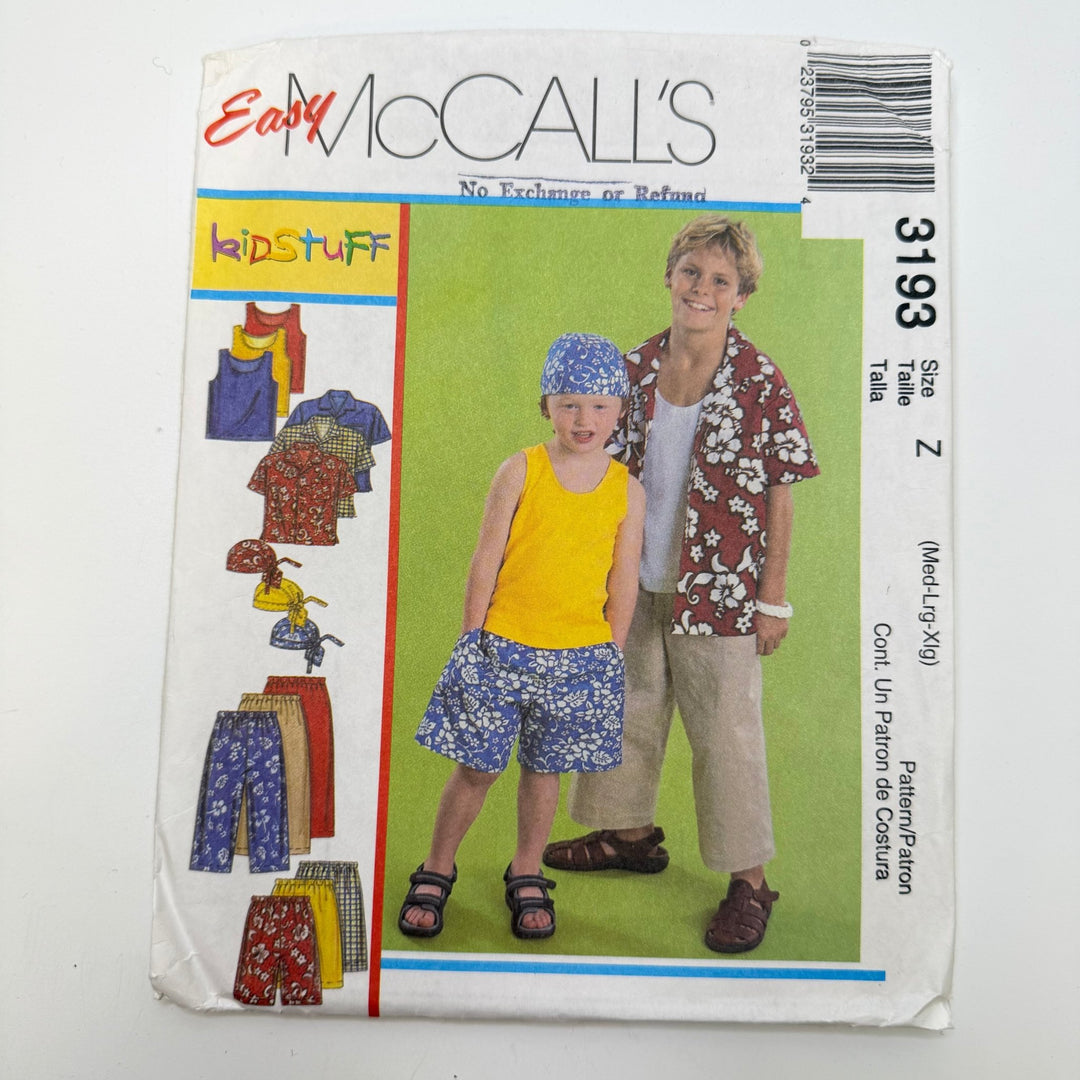 Sewing Pattern - Childrenswear - McCall&