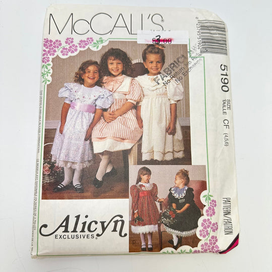 Sewing Pattern - Childrenswear - McCall&