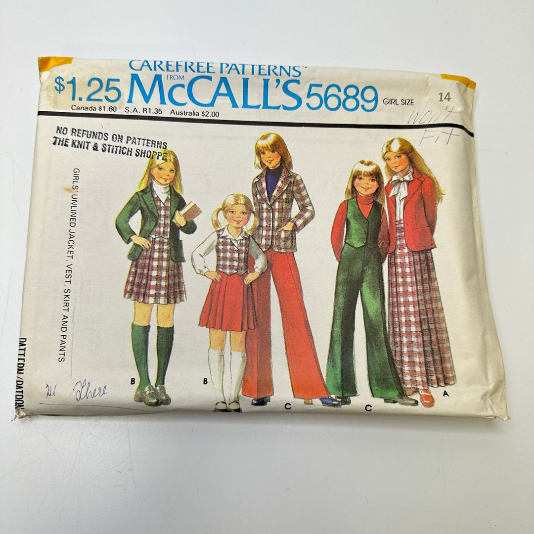 Sewing Pattern - Childrenswear - McCall&