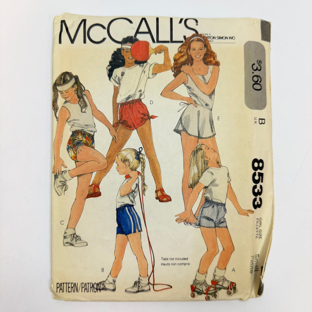 Sewing Pattern - Childrenswear - McCall's 8533 - True Deadstock supplies Fabric by private - Sustainable Textile | FABCYCLE