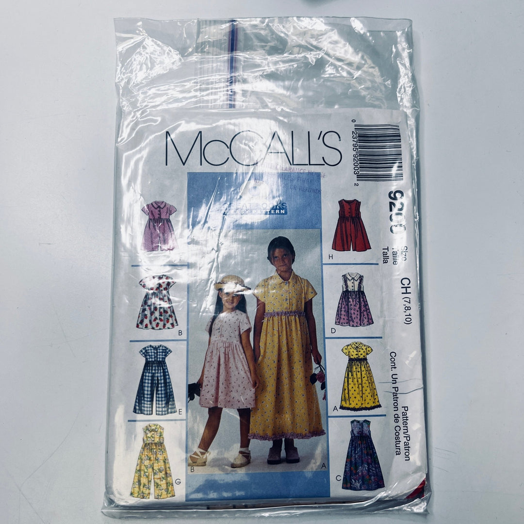 Sewing Pattern - Childrenswear - McCall&