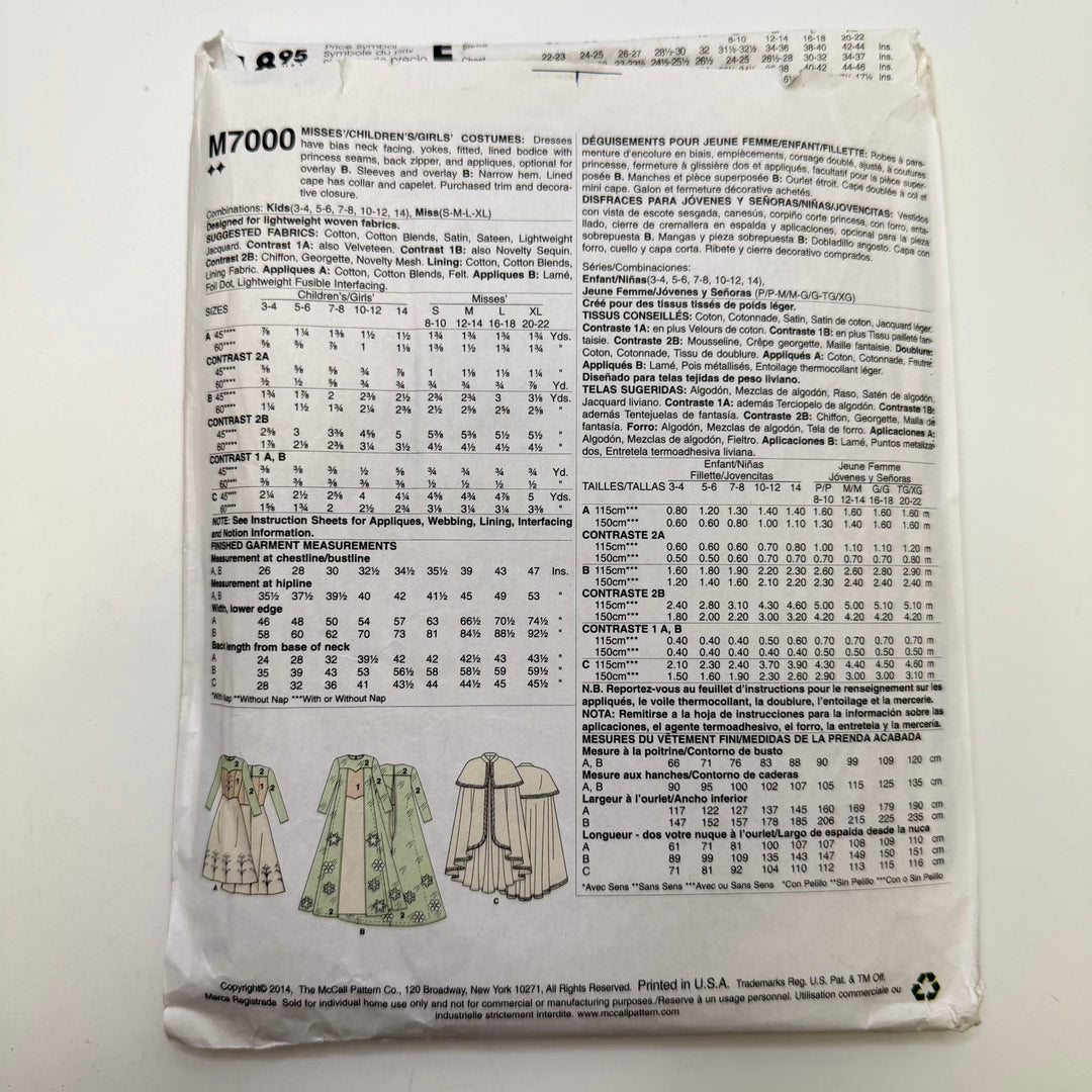 Sewing Pattern - Childrenswear - McCall&
