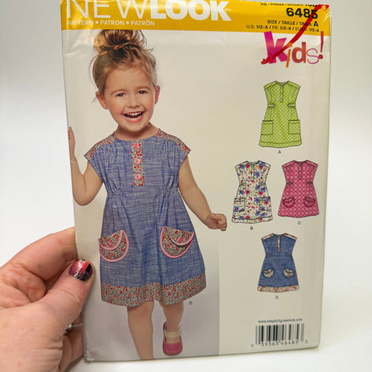Sewing Pattern - Childrenswear - New Look 6485 - True Deadstock supplies Fabric by private - Sustainable Textile | FABCYCLE