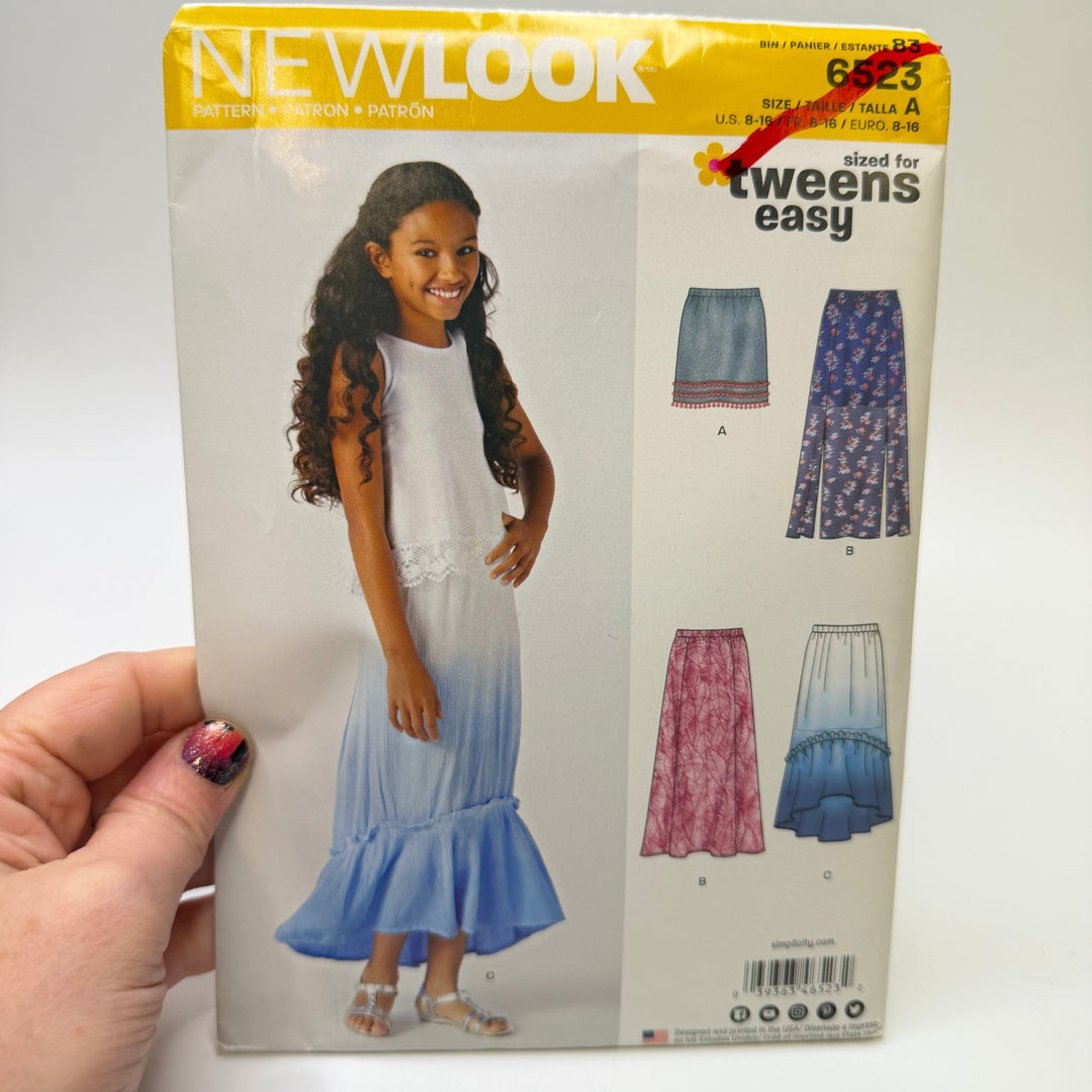Sewing Pattern - Childrenswear - New Look 6523 - True Deadstock supplies Fabric by private - Sustainable Textile | FABCYCLE