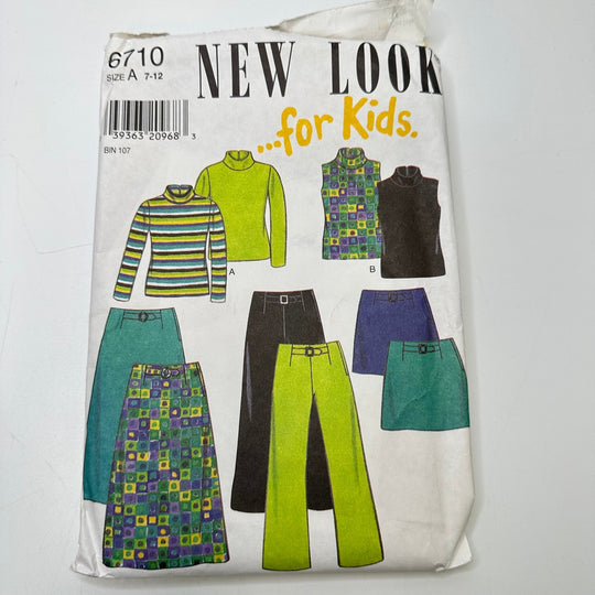 Sewing Pattern - Childrenswear - New Look 6710 - True Deadstock supplies Fabric by private - Sustainable Textile | FABCYCLE