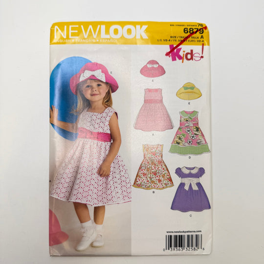 Sewing Pattern - Childrenswear - New Look 6879 - True Deadstock supplies Fabric by private - Sustainable Textile | FABCYCLE