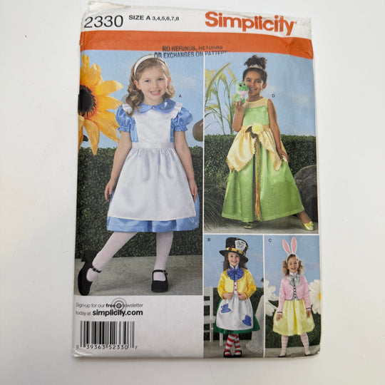 Sewing Pattern - Childrenswear - Simplicity 2330 - True Deadstock supplies Fabric by private - Sustainable Textile | FABCYCLE