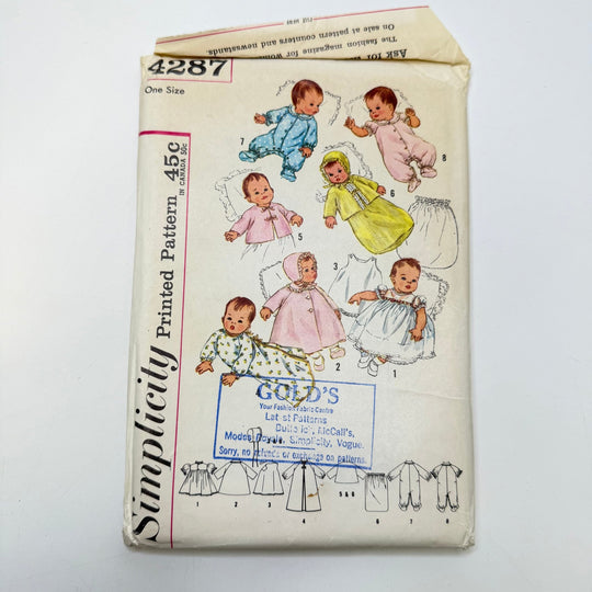 Sewing Pattern - Childrenswear - Simplicity 4287 - True Deadstock supplies Fabric by private - Sustainable Textile | FABCYCLE