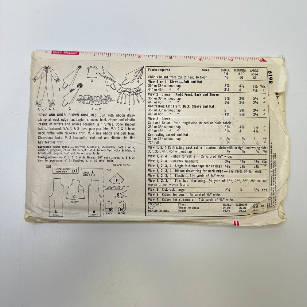 Sewing Pattern - Childrenswear - Simplicity 6198 - True Deadstock supplies Fabric by private - Sustainable Textile | FABCYCLE