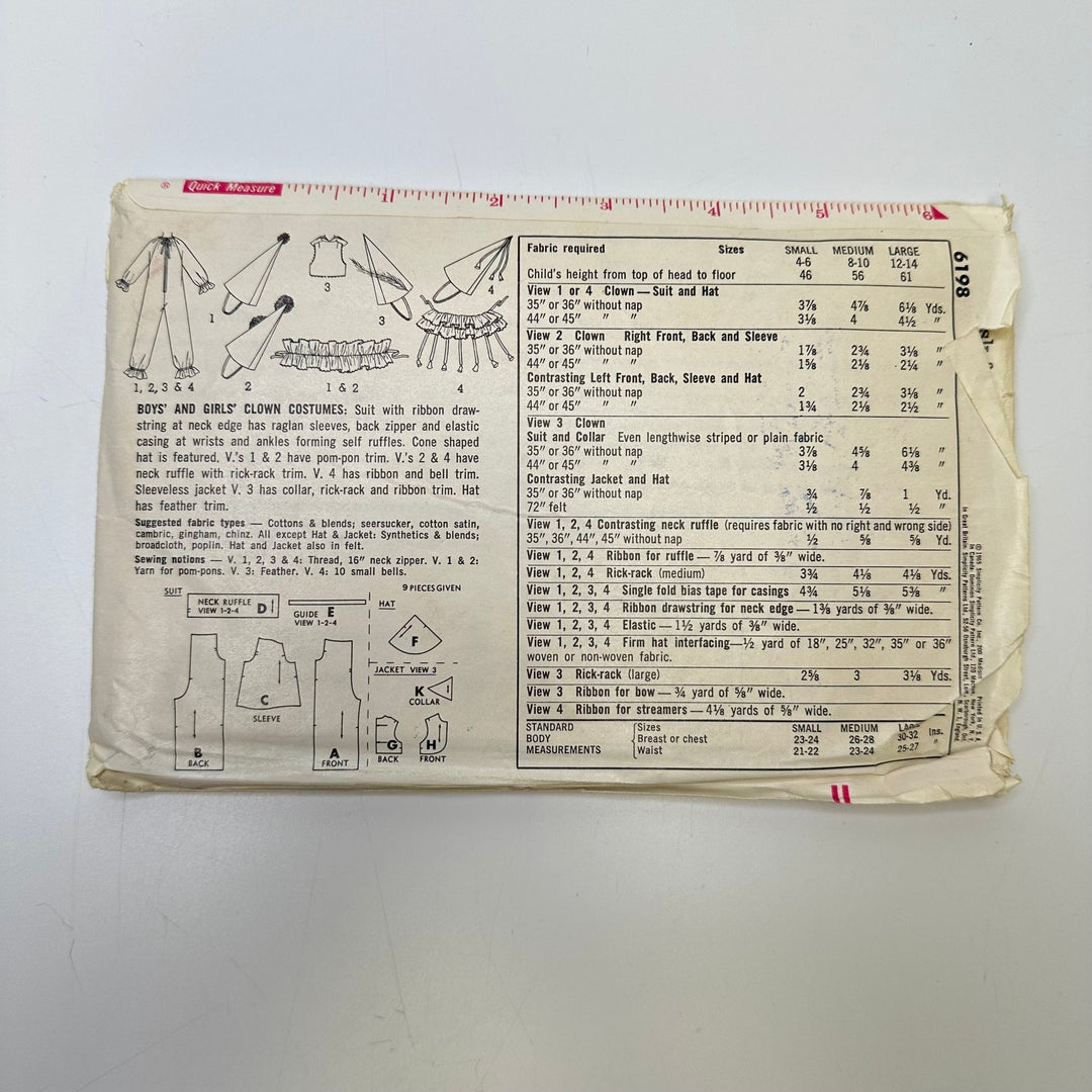 Sewing Pattern - Childrenswear - Simplicity 6198 - True Deadstock supplies Fabric by private - Sustainable Textile | FABCYCLE