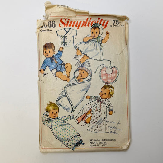 Sewing Pattern - Childrenswear - Simplicity 8066 - True Deadstock supplies Fabric by private - Sustainable Textile | FABCYCLE