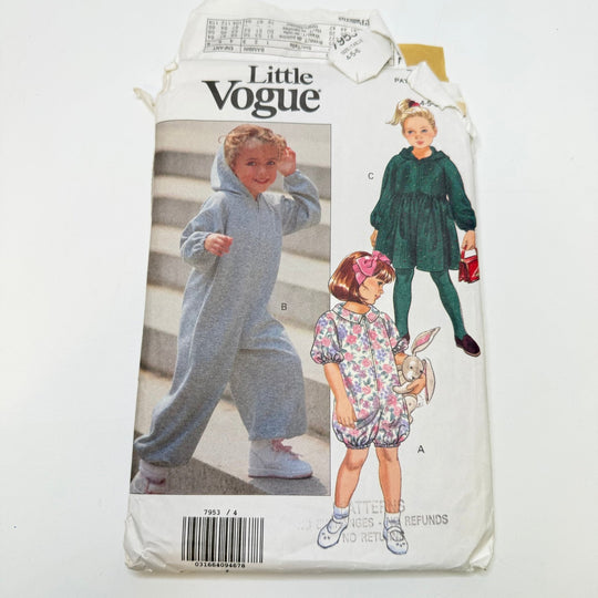 Sewing Pattern - Childrenswear - Vogue 7953 - True Deadstock supplies Fabric by private - Sustainable Textile | FABCYCLE