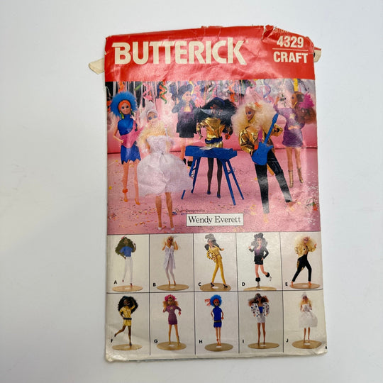 Sewing Pattern - Craft - Butterick 4329 - True Deadstock supplies Fabric by private - Sustainable Textile | FABCYCLE