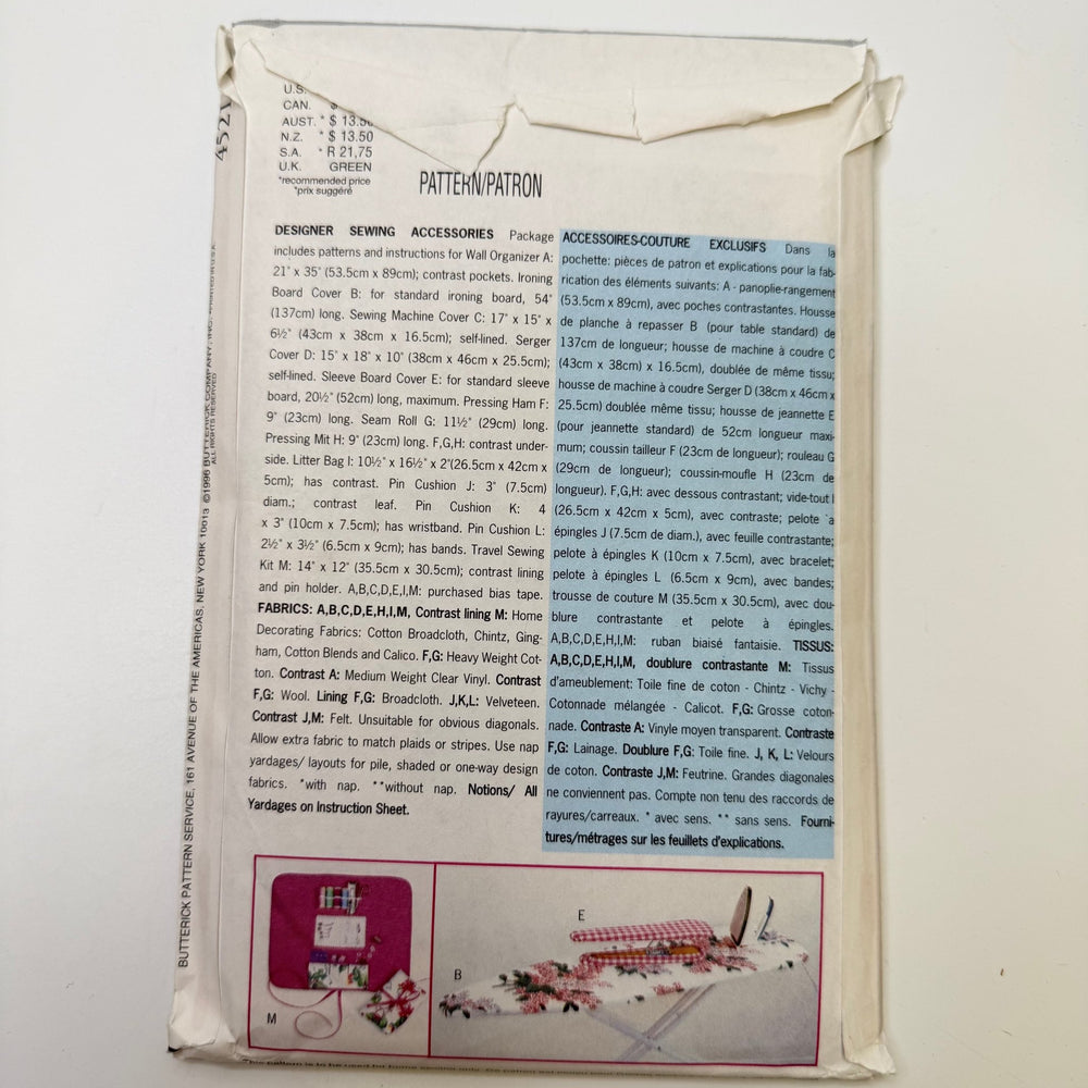 Sewing Pattern - Craft - Butterick 4521 - True Deadstock supplies Fabric by private - Sustainable Textile | FABCYCLE