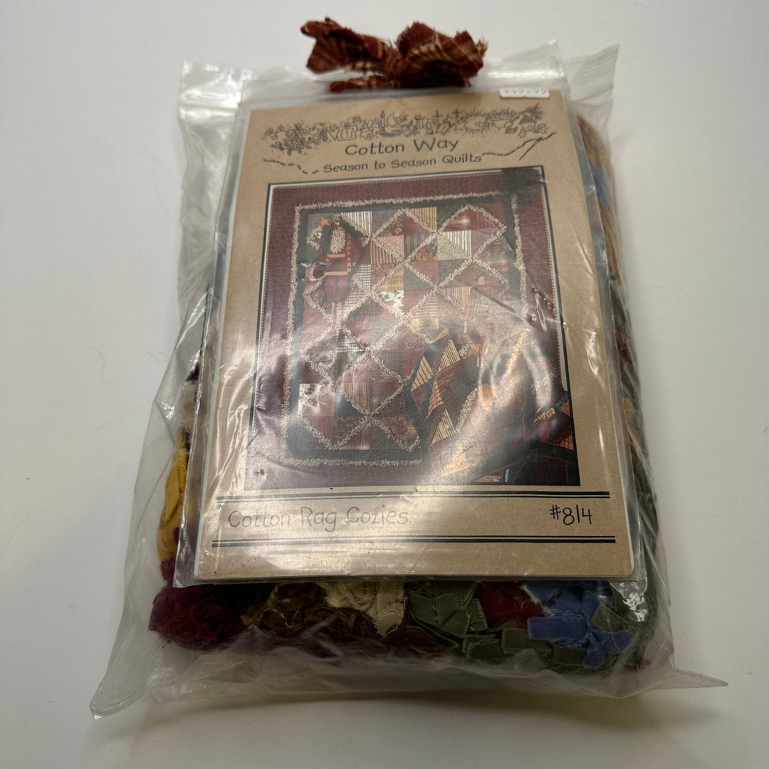 Sewing Pattern - Craft - Cotton Rag Cozies 814 - True Deadstock supplies Fabric by private - Sustainable Textile | FABCYCLE