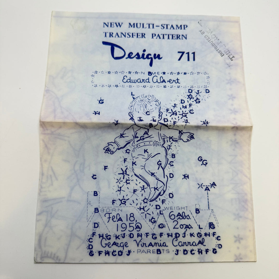 Sewing Pattern - Craft - Design Stamps D5 - True Deadstock supplies Fabric by private - Sustainable Textile | FABCYCLE