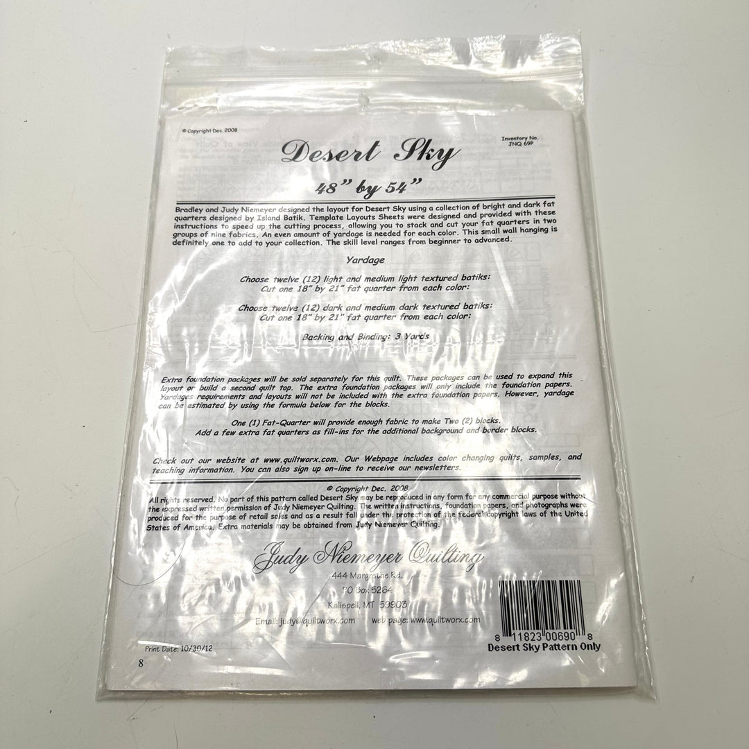 Sewing Pattern - Craft - Judy Niemeyer Quilting - True Deadstock supplies Fabric by private - Sustainable Textile | FABCYCLE