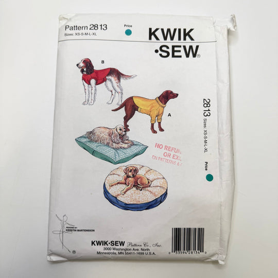 Sewing Pattern - Craft - Kwik Sew 2813 - True Deadstock supplies Fabric by private - Sustainable Textile | FABCYCLE