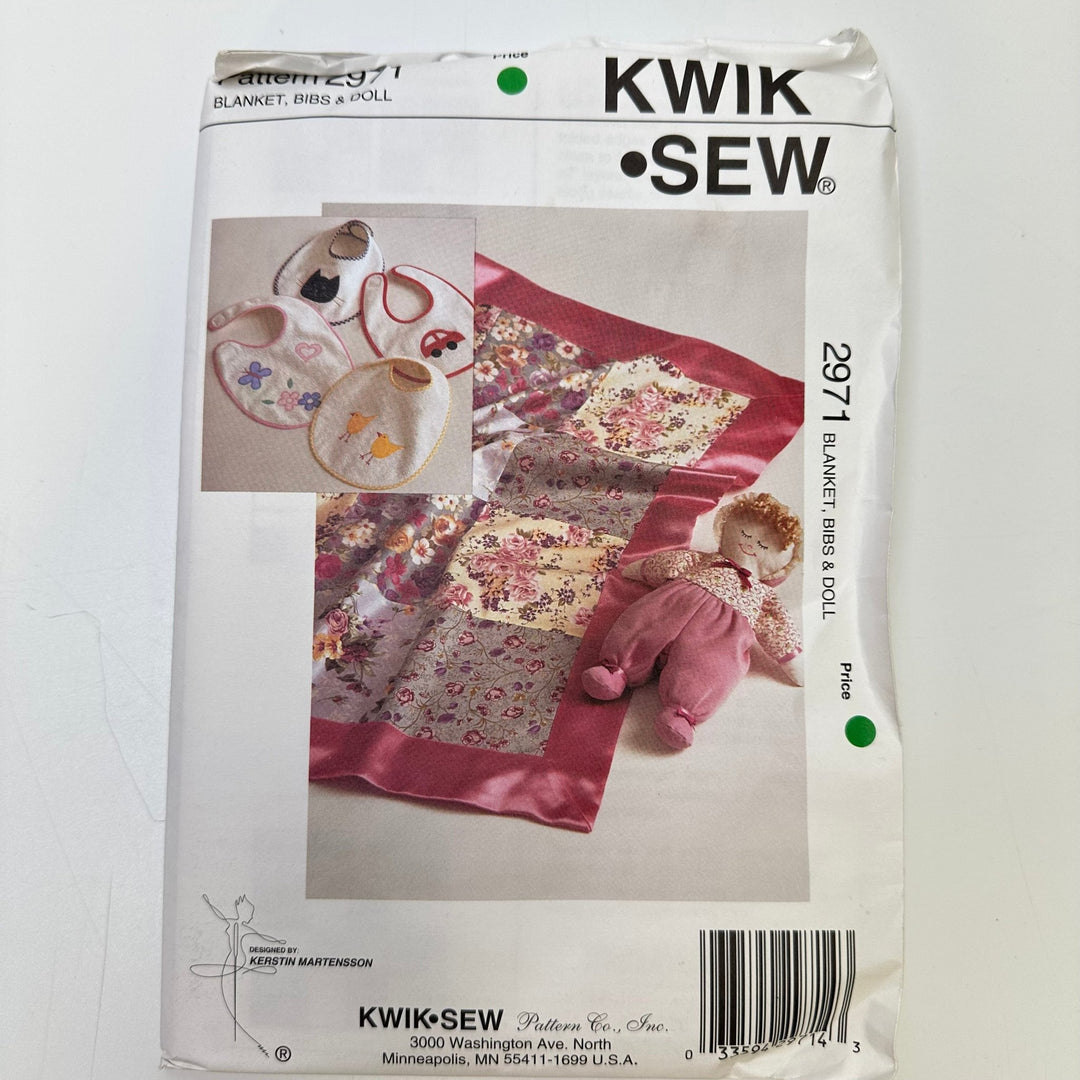 Sewing Pattern - Craft - Kwik Sew 2971 - True Deadstock supplies Fabric by private - Sustainable Textile | FABCYCLE