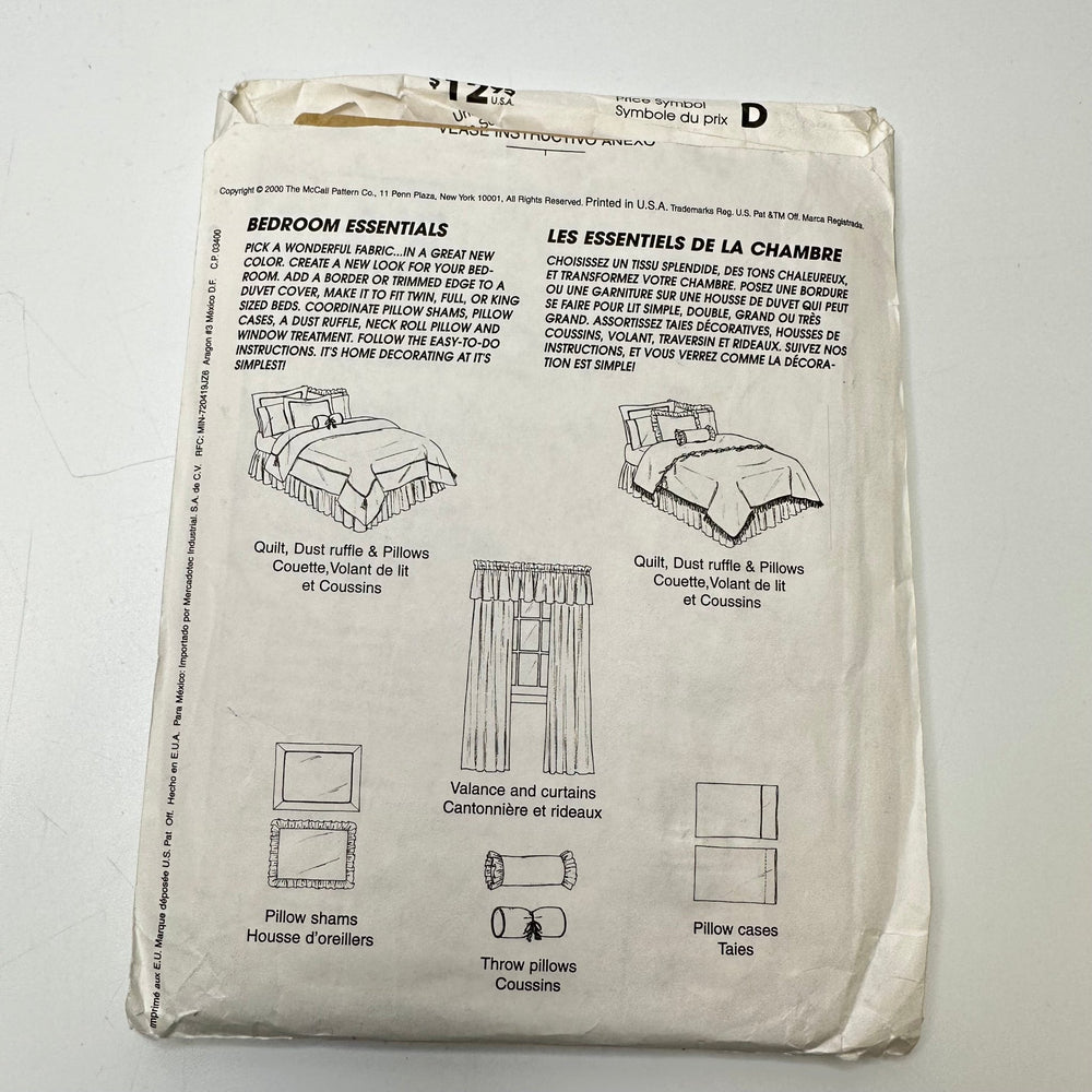 Sewing Pattern - Craft - McCall's 2616 - True Deadstock supplies Fabric by private - Sustainable Textile | FABCYCLE