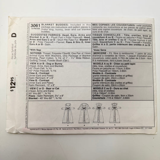 Sewing Pattern - Craft - McCall&