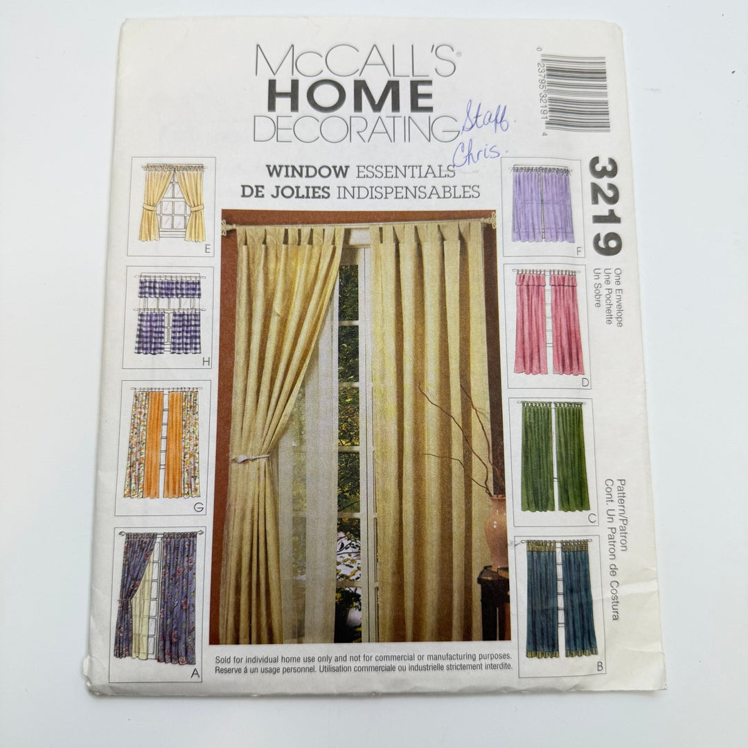 Sewing Pattern - Craft - McCall&