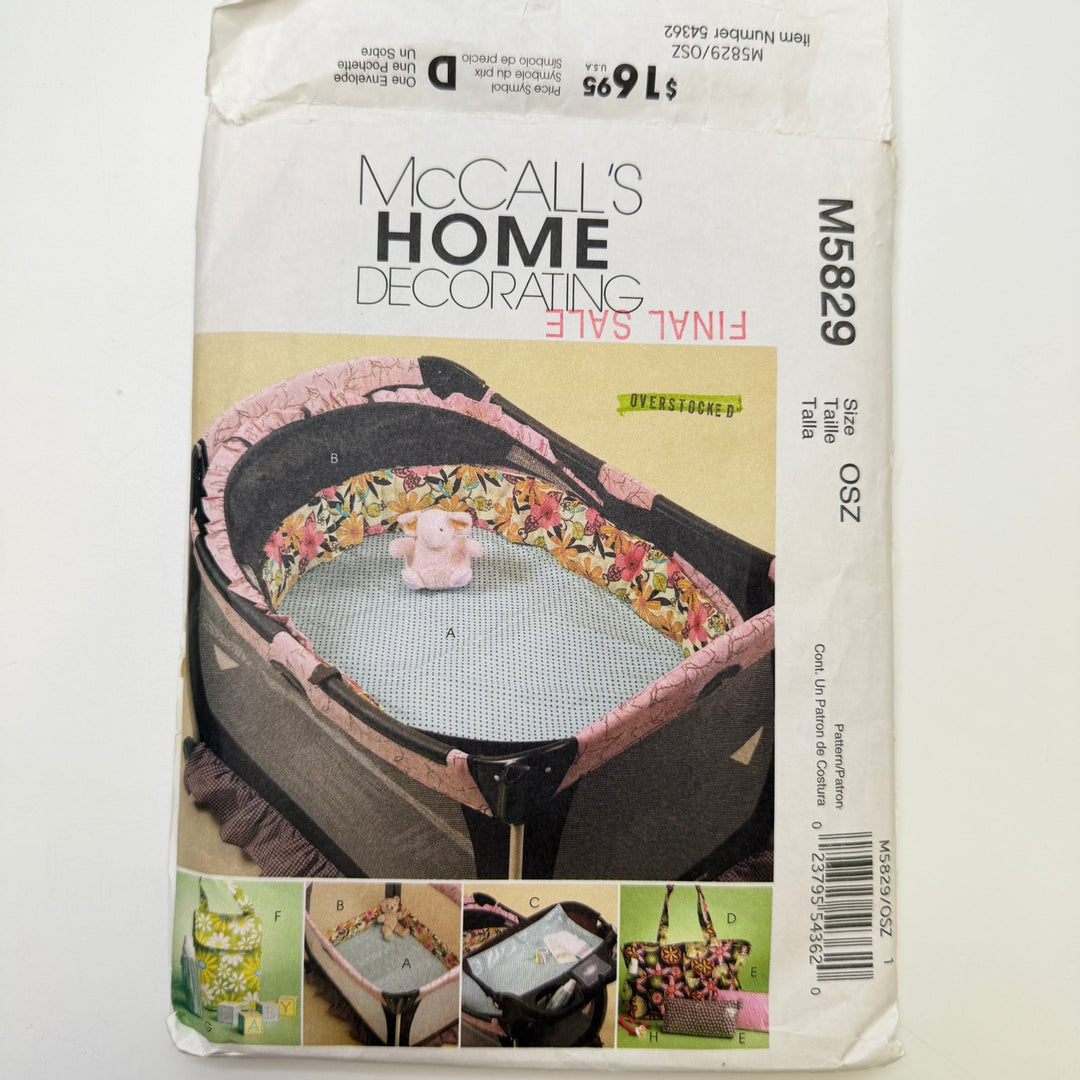 Sewing Pattern - Craft - McCall's 5829 - True Deadstock supplies Fabric by private - Sustainable Textile | FABCYCLE