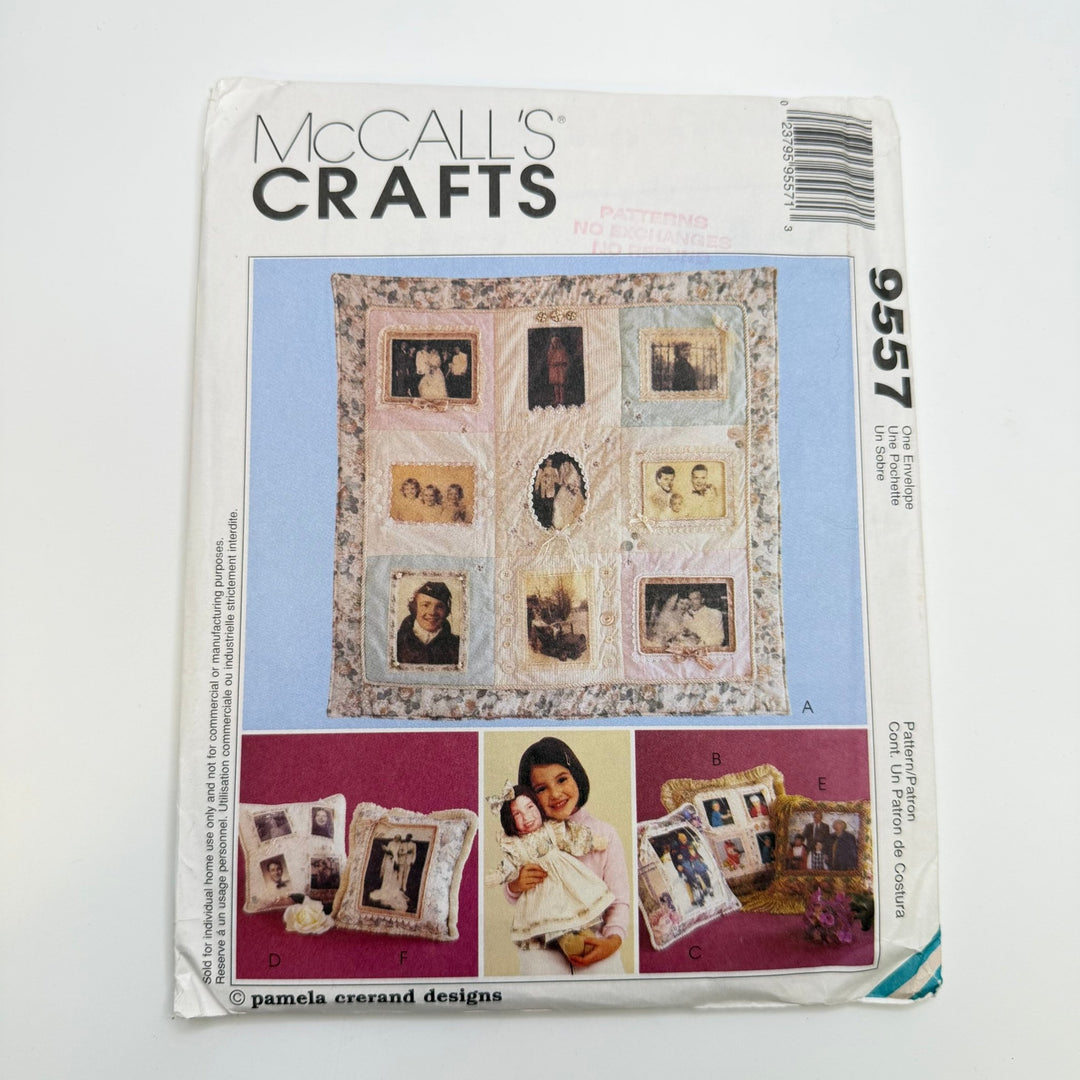 Sewing Pattern - Craft - McCall's 9557 - True Deadstock supplies Fabric by private - Sustainable Textile | FABCYCLE