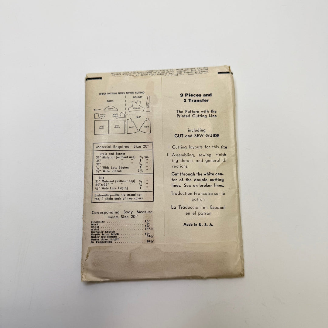 Sewing Pattern - Craft - McCall&