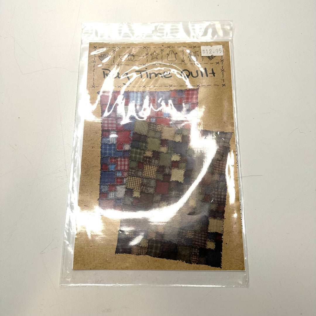 Sewing Pattern - Craft - Rag Time Quilt - True Deadstock supplies Fabric by private - Sustainable Textile | FABCYCLE