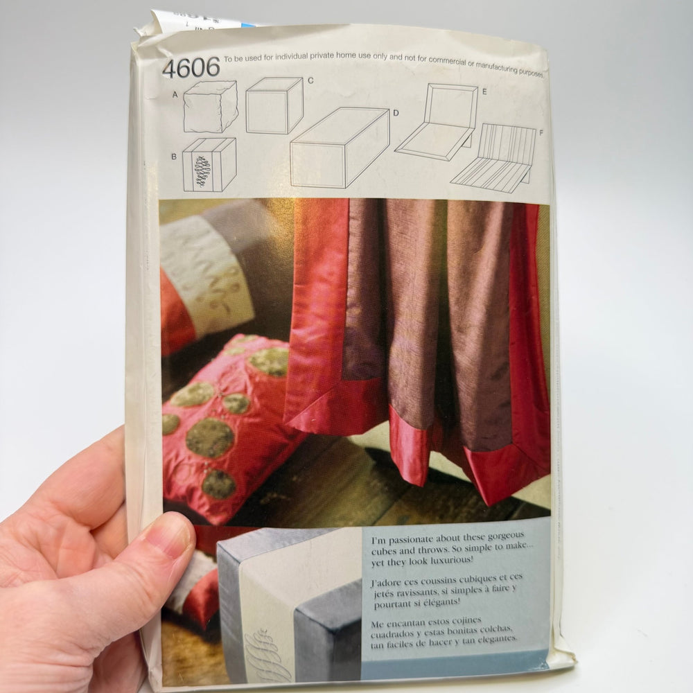 Sewing Pattern - Craft - Simplicity 4606 - True Deadstock supplies Fabric by private - Sustainable Textile | FABCYCLE
