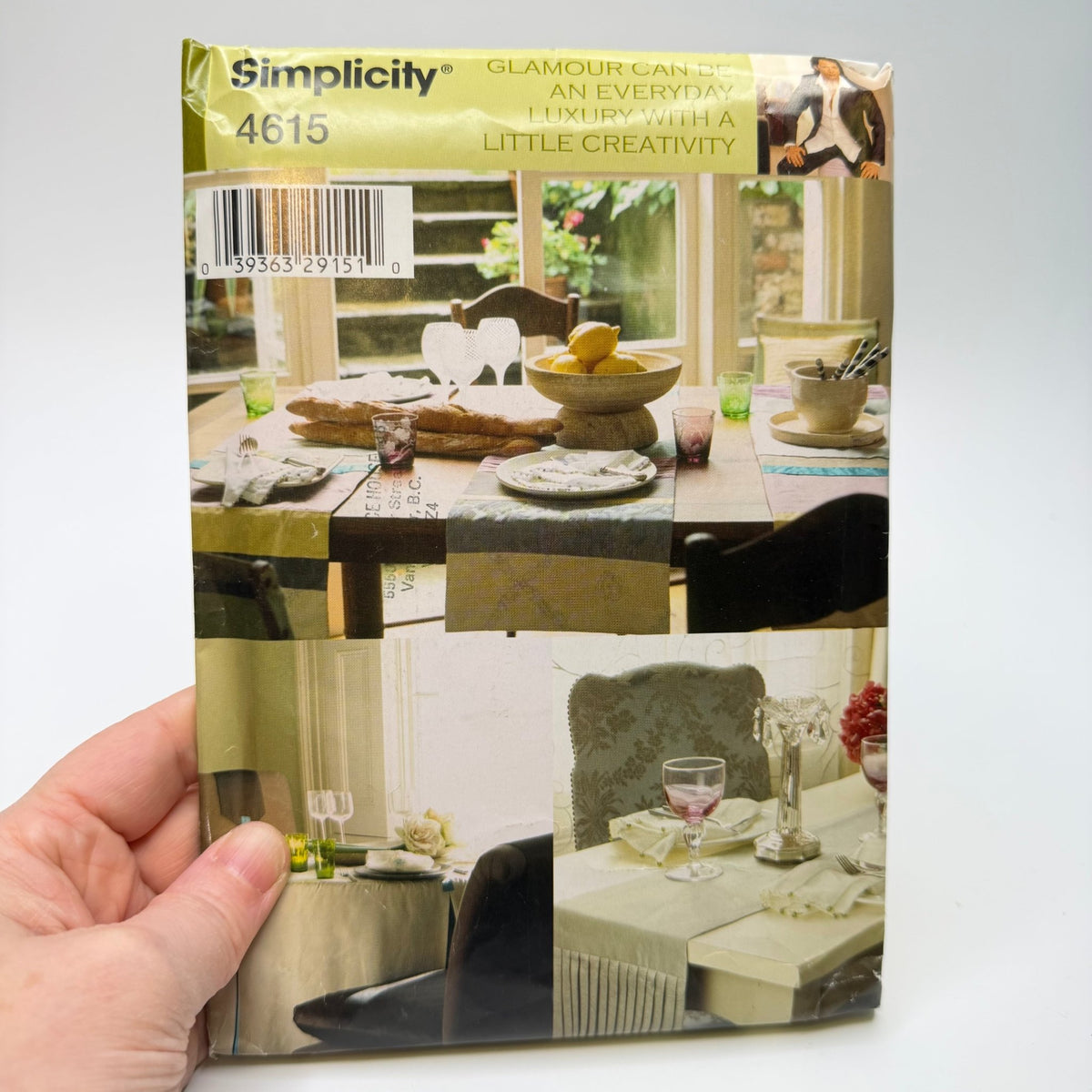 Sewing Pattern - Craft - Simplicity 4615 - True Deadstock supplies Fabric by private - Sustainable Textile | FABCYCLE