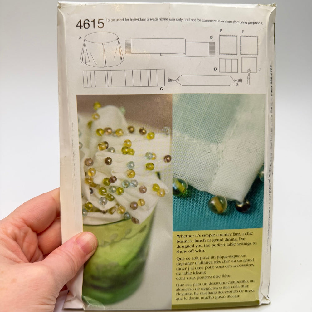 Sewing Pattern - Craft - Simplicity 4615 - True Deadstock supplies Fabric by private - Sustainable Textile | FABCYCLE