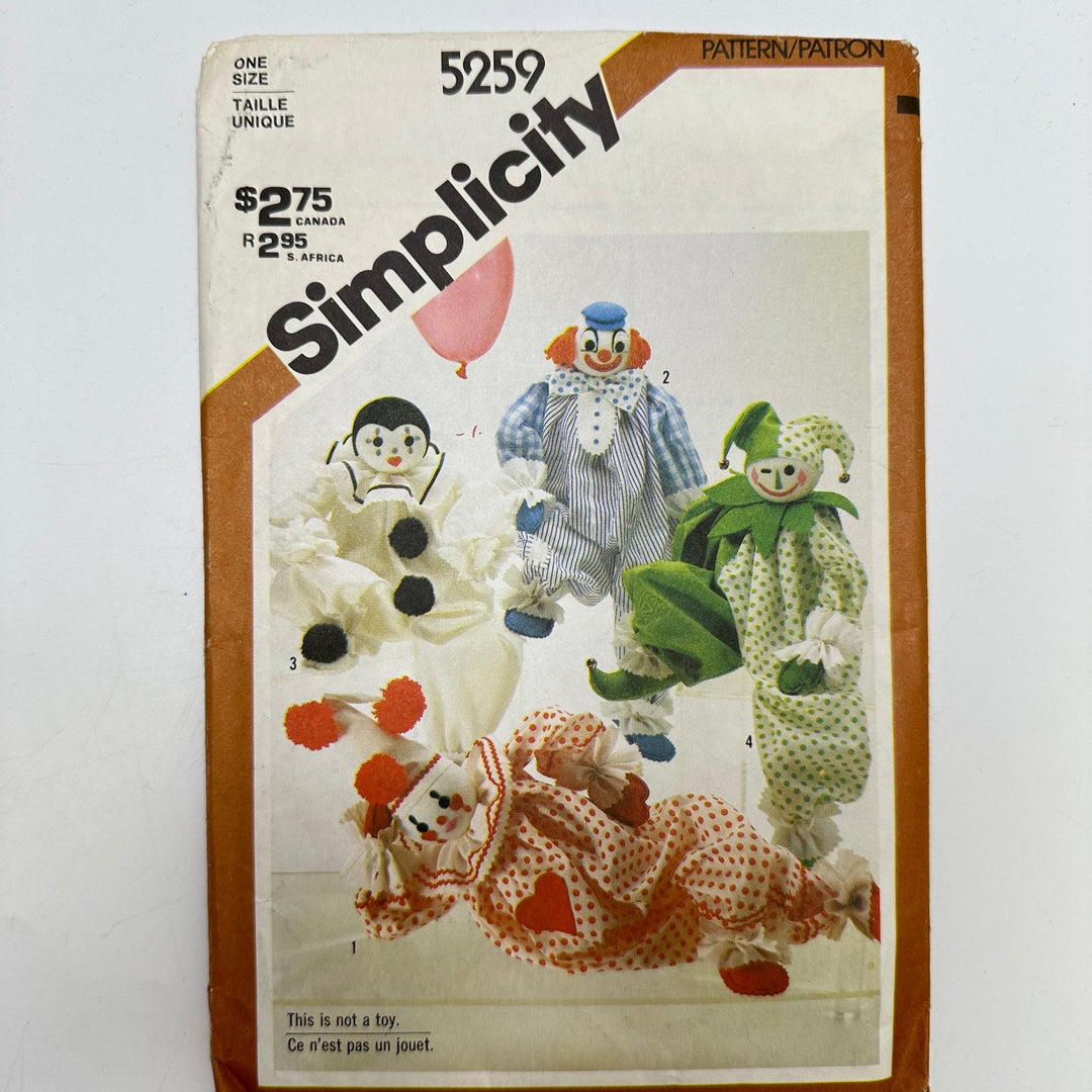 Sewing Pattern - Craft - Simplicity 5259 - True Deadstock supplies Fabric by private - Sustainable Textile | FABCYCLE