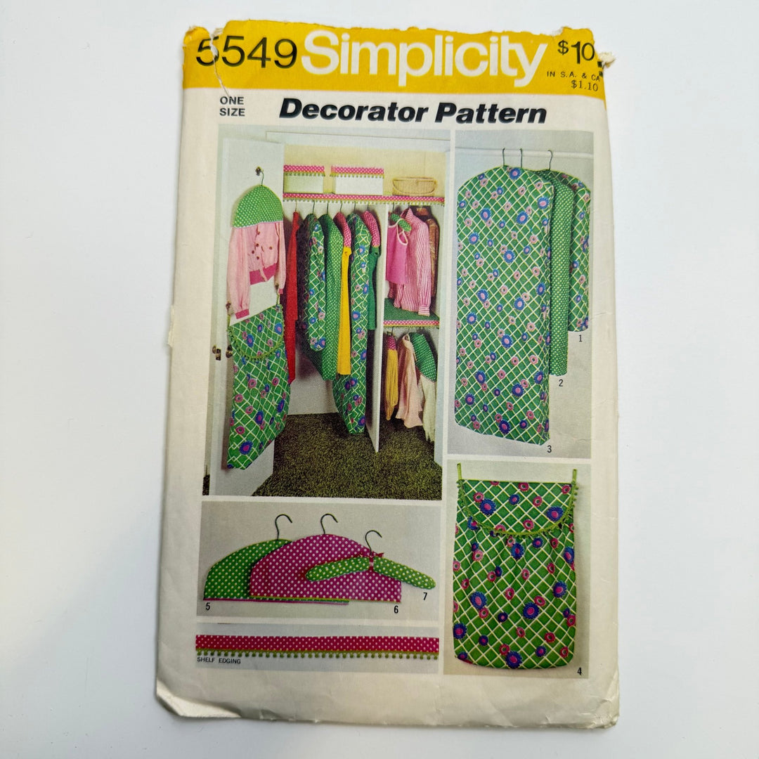 Sewing Pattern - Craft - Simplicity 5549 - True Deadstock supplies Fabric by private - Sustainable Textile | FABCYCLE
