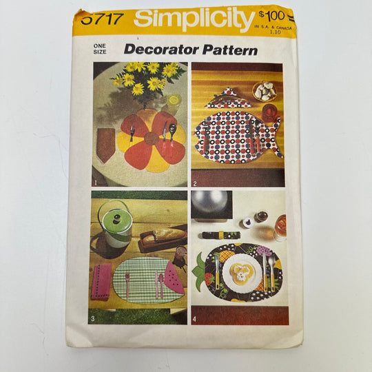 Sewing Pattern - Craft - Simplicity 5717 - True Deadstock supplies Fabric by private - Sustainable Textile | FABCYCLE
