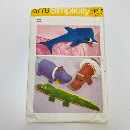Sewing Pattern - Craft - Simplicity 5778 - True Deadstock supplies Fabric by private - Sustainable Textile | FABCYCLE