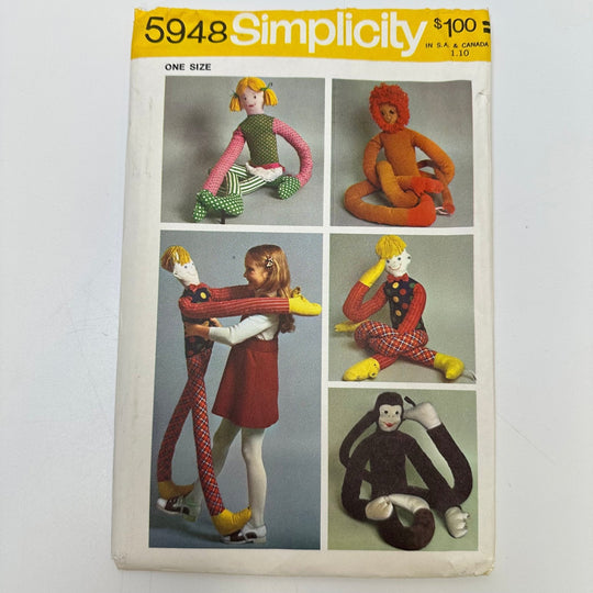 Sewing Pattern - Craft - Simplicity 5948 - True Deadstock supplies Fabric by private - Sustainable Textile | FABCYCLE
