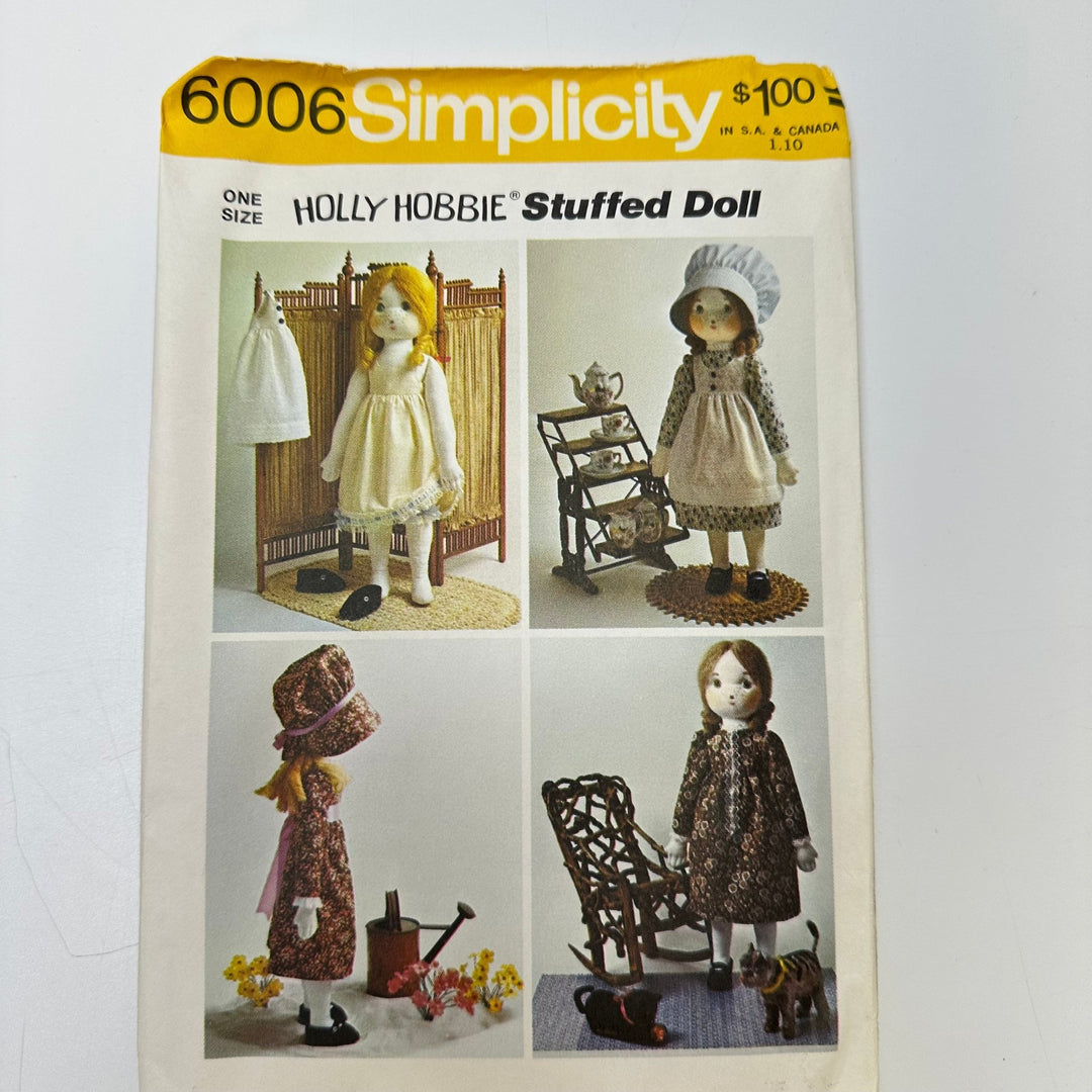 Sewing Pattern - Craft - Simplicity 6006 - True Deadstock supplies Fabric by private - Sustainable Textile | FABCYCLE