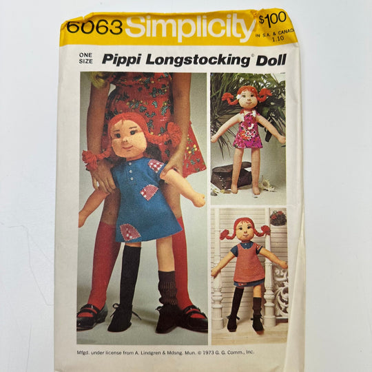 Sewing Pattern - Craft - Simplicity 6063 - True Deadstock supplies Fabric by private - Sustainable Textile | FABCYCLE